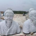 九江 白麻花岗岩石材人物立体雕刻