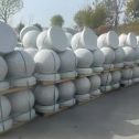 九江 白麻花岗岩石材圆球，石球，挡车球，隔离球，景观石球，风水球等
