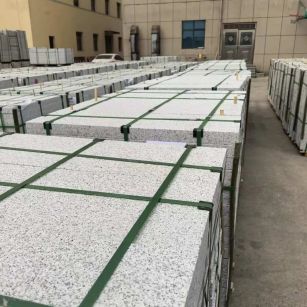 九江 白麻花岗岩5.0公分荔枝面地铺石