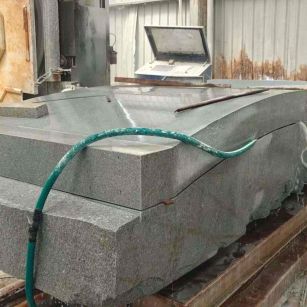 九江 芝麻灰异型加工-拱桥