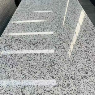 九江 白麻花岗岩光面毛板