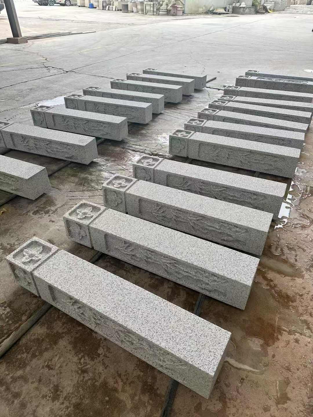 九江 白麻方柱雕花防水