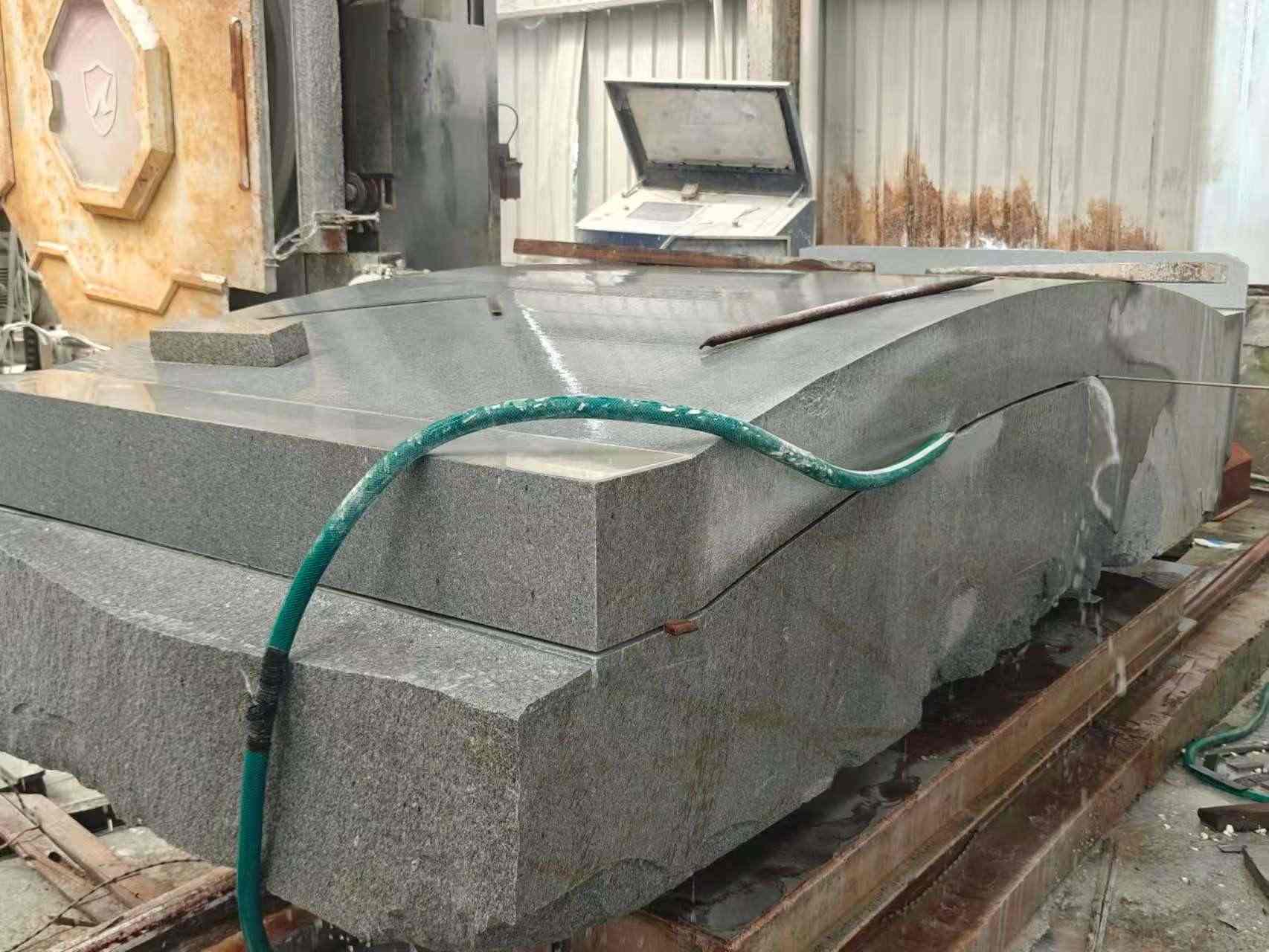 九江 芝麻灰异型加工-拱桥