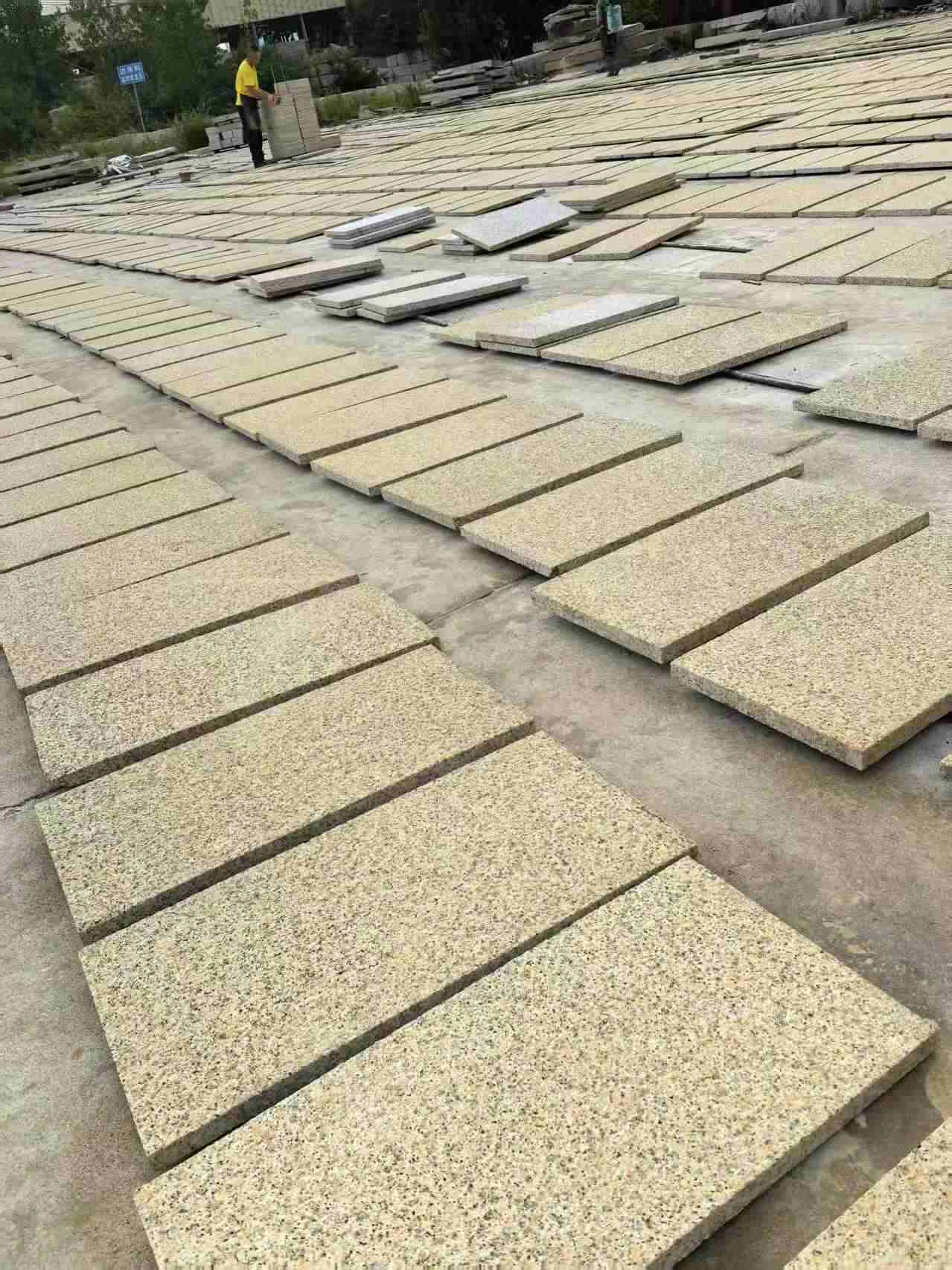 九江 黄金麻荔枝地铺石面排板