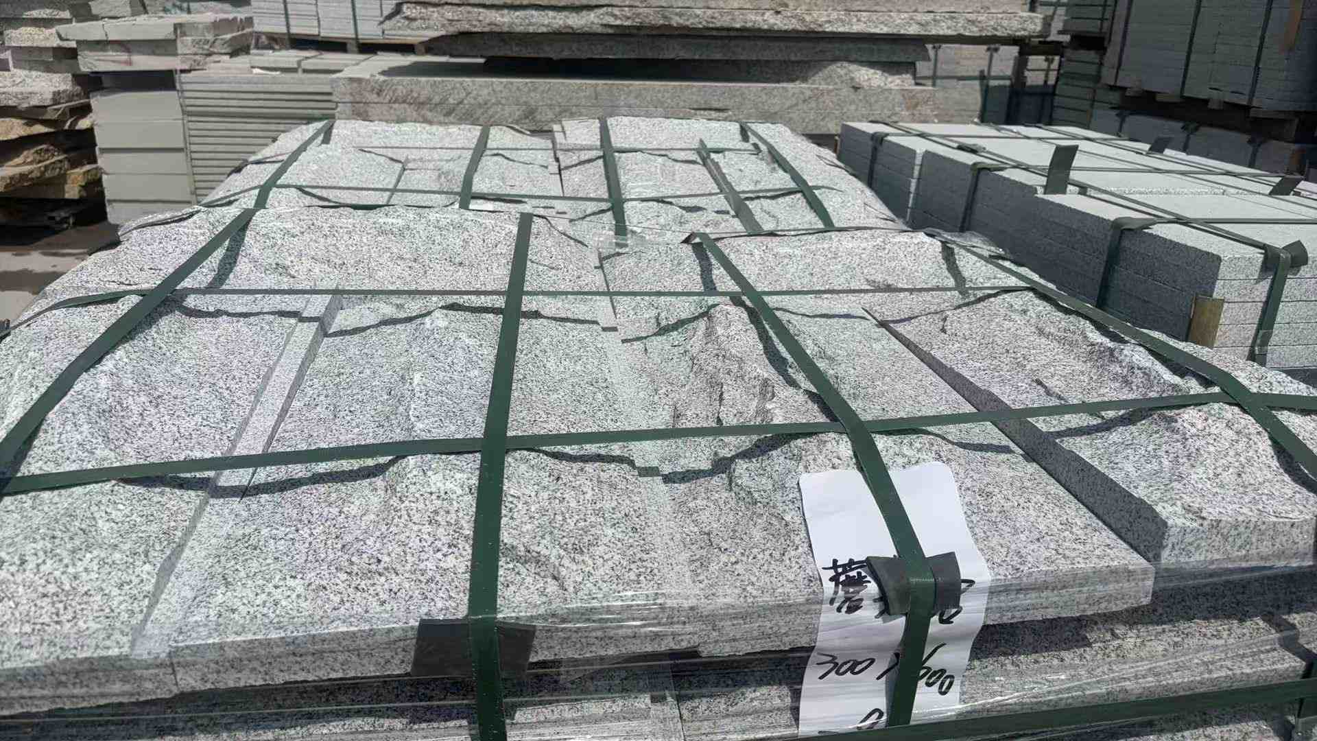 九江 芝麻白蘑菇石成品