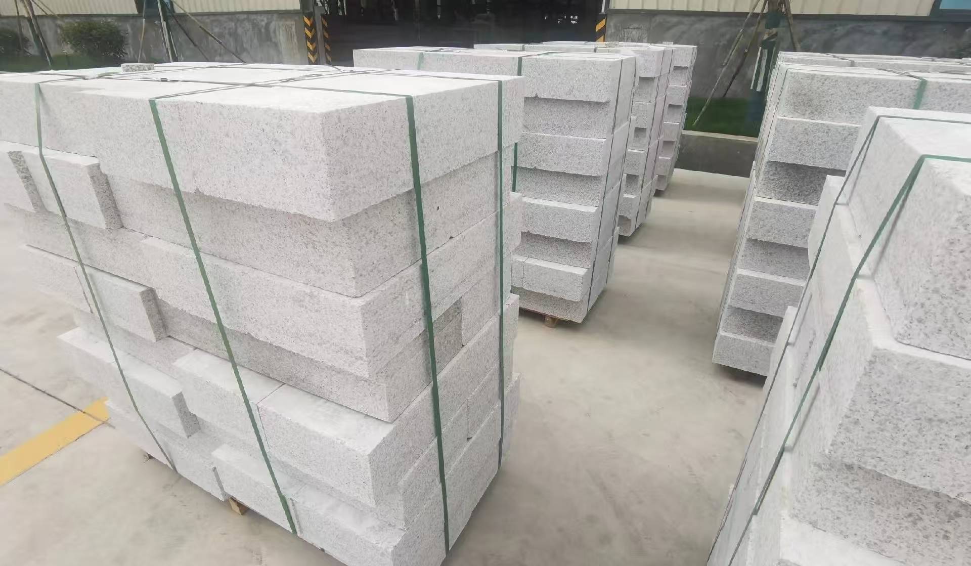 九江 白麻花岗岩路沿石，立缘石，平缘石，路牙石，道牙石，马路牙子等