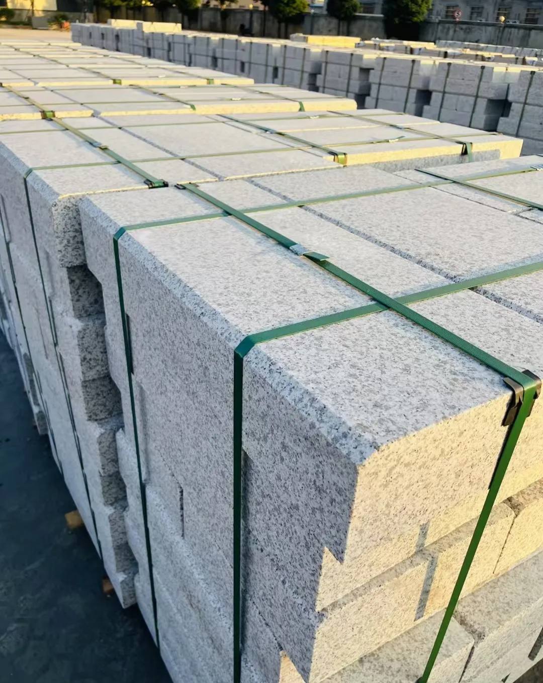 九江 白麻花岗岩路沿石，马路牙子，路缘石，平石，立缘石等