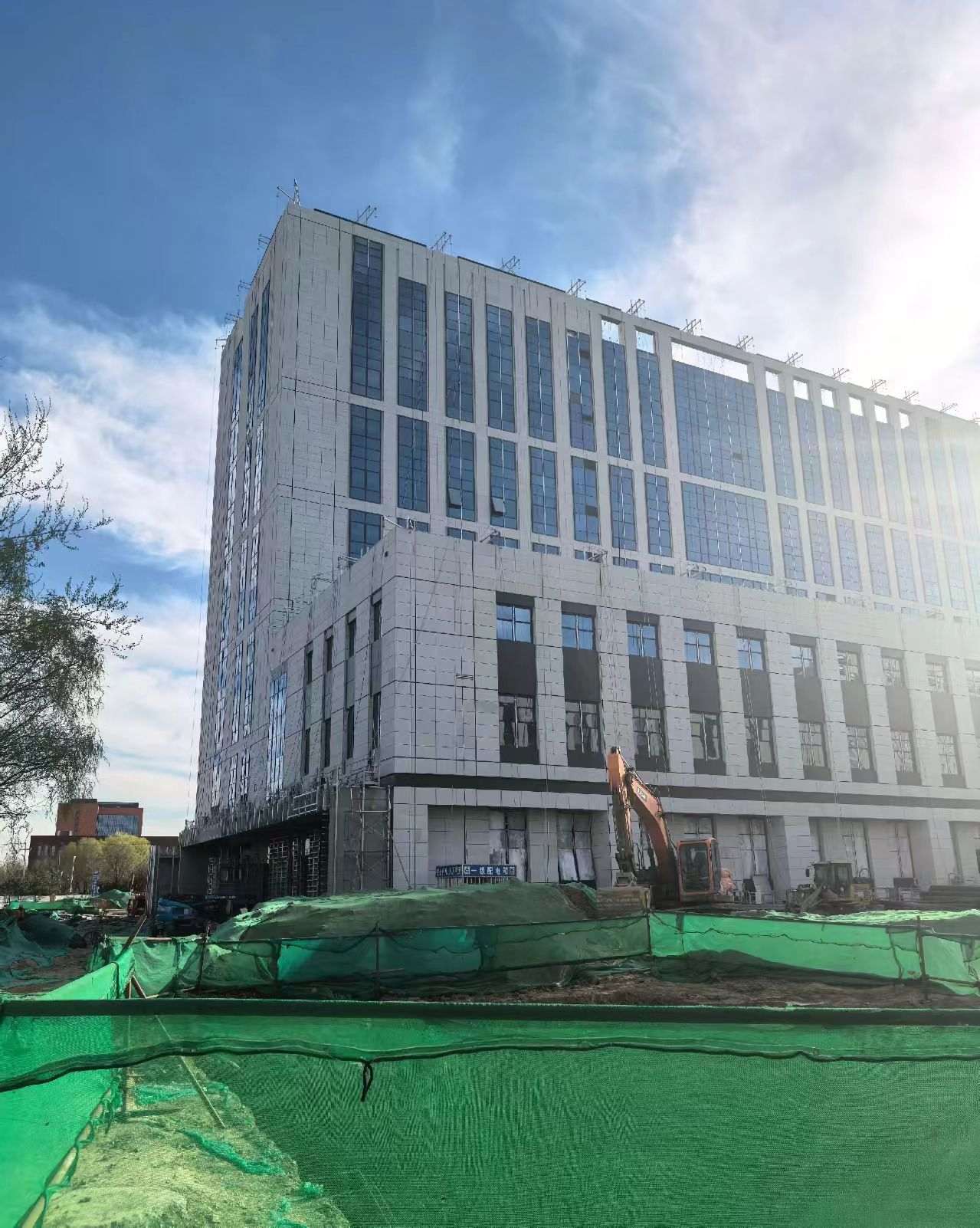 九江 白麻花岗岩石材外墙干挂